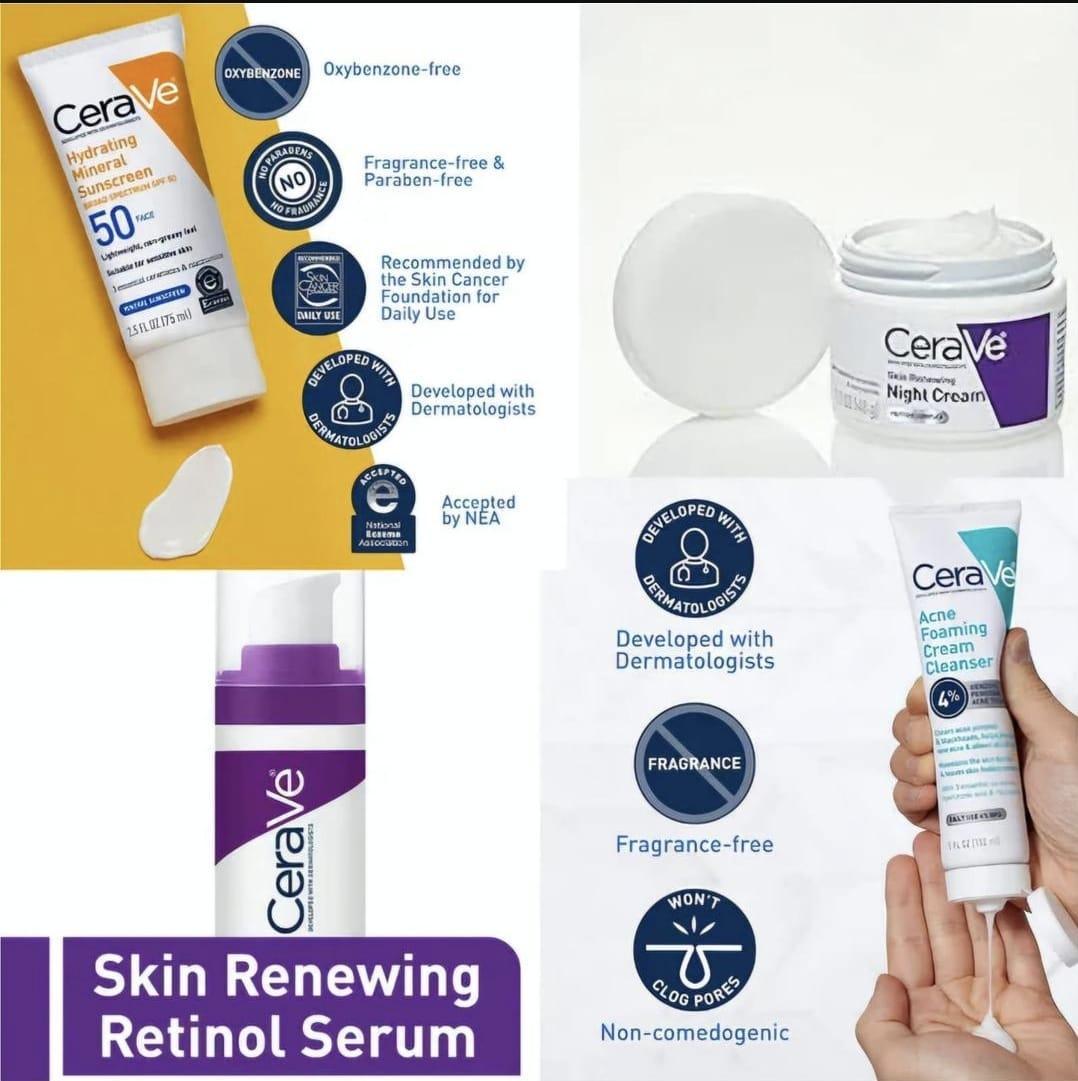 CeraVe Complete Whitening & Care Bundle (4 Pack)