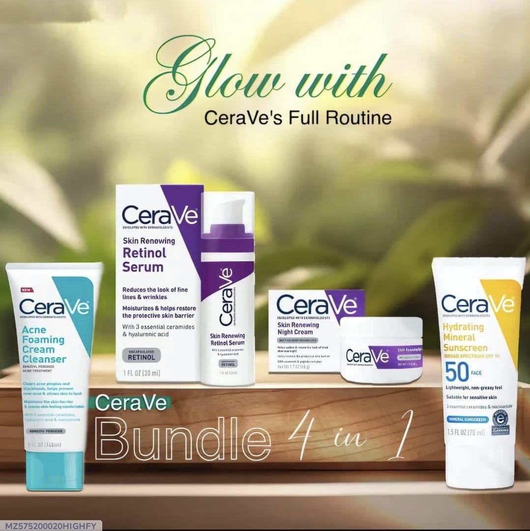 CeraVe Complete Whitening & Care Bundle (4 Pack)