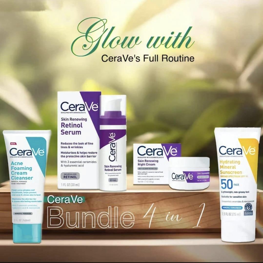CeraVe Complete Whitening & Care Bundle (4 Pack)
