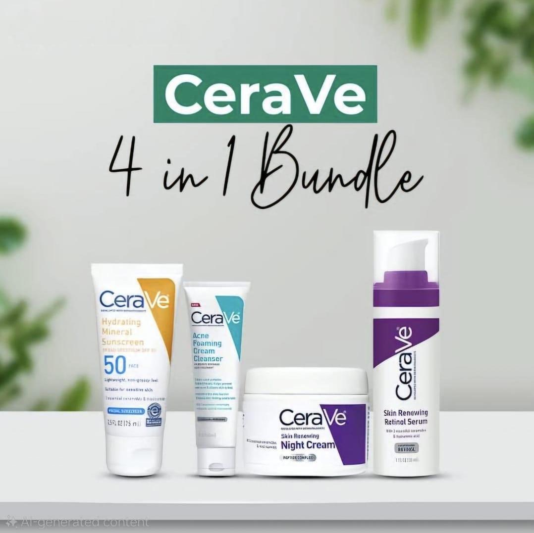CeraVe Complete Whitening & Care Bundle (4 Pack)